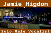 Jamie Higdon - Solo Male Vocalist