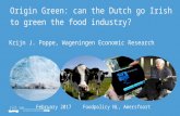 discussion on Origin Green for Foodpolicynl 2017
