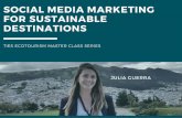 Social Media Marketing for Sustainable Destinations