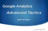 Analytics Overview - Adam Kutner