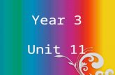 Unit 11 year 3