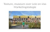 Lies Buyse - Texture, museum over Leie en Vlas. Marketingstrategie.