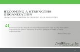 Becoming a Strengths Organization