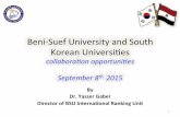 2015-09-08 South korea beni-suef_university