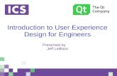 Introduction to User Experience Design for Engineers