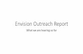Envision Outreach Report February 2016
