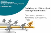 Building An IPO Project Management Team