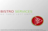 Bistro Services