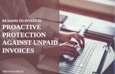 Why Protection against unpaid invoices is necessary