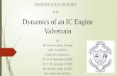 Dynamics of an IC Engine Valvetrain