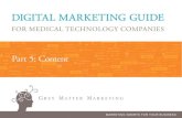 Content Marketing for Medical Technology Companies