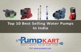 Top 10 selling water pumps