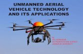 UAV(unmanned aerial vehicle) and its application