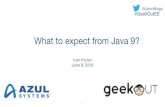 Java 9 preview