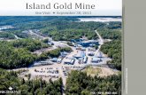 Island Gold Mine Site Visit Presentation