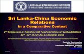 Sri Lanka-China Economic Relations in a Comparative Context