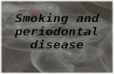 Smoking  and periodontal diseases