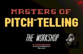 Be a Master of Pitch-Telling - Guide & Tips & Tecniques
