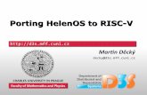 Porting HelenOS to RISC-V
