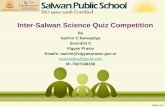 Salwan Public School sci quiz july 2016