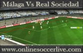 Real Sociedad vs Malaga streaming on mobile