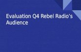 Evaluation q4 rebel radio’s audience