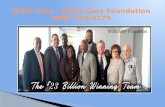 Willie Gary - Willie Gary Foundation (800) 329-4279