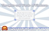 Thoughts and words of kindness dl