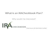 Presentation IRAcheckbook Realtor Wb Bexpanded
