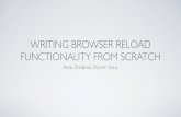 Writing your own browser reload functionality