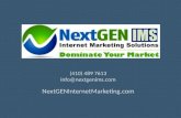 NextGEN Internet Marketing Solutions Brand Optimization Service PowerPoint