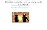 How to read research