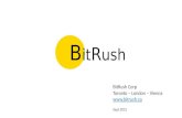 BitRush Investors Deck Update