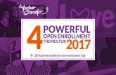 4 Powerful Open Enrollment Themes for 2017