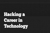 Hacking a Career in Technology