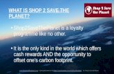 What is Shop 2 Save The Planet .