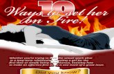 10 ways to set her on fire