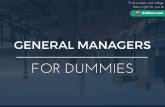 General Managers for Dummies | What You Need To Know In 15 Slides