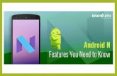 Android N Features You Need to Know