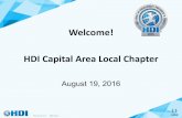 HDI Capital Area Meeting Slides August, 19 2016