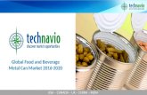 Global Food and Beverage Metal Can Market 2016-2020