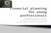 Financial planning for young professionals