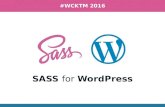 SASS for WordPress Workshop