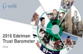 2016 Edelman Trust Barometer China - English