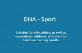 DNA Sport - become a better athlete