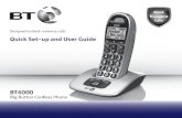 BT 4000 Big Button Digital Cordless Phone