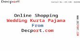 Wedding Kurta Pajama Online Shopping