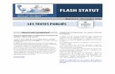 CDG45 - Flash statut n°2   Novembre 2015