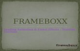 Frameboxx: Leading Animation & Visual Effects - Training Institute
