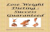 Lose weight dieting   success guaranteed
